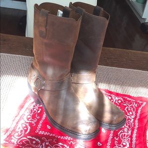 Durango brown harness boots